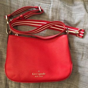 Kate Spade red crossbody bag